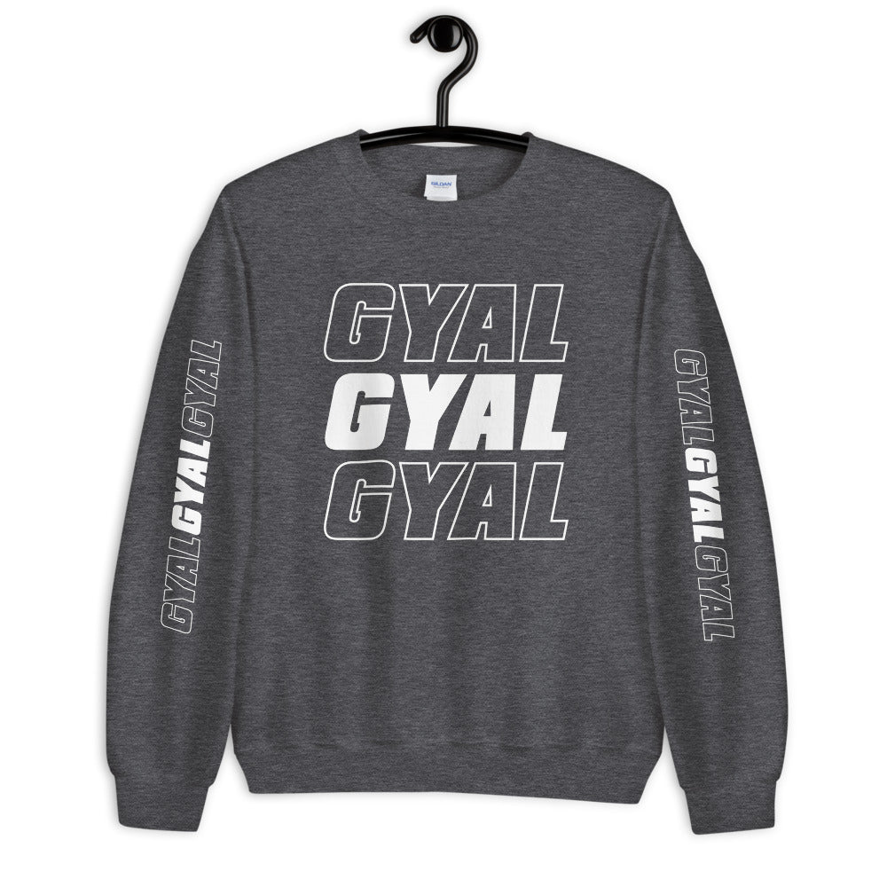 Say It 3x Gyal Minimal Branded Sweatshirt - Basics