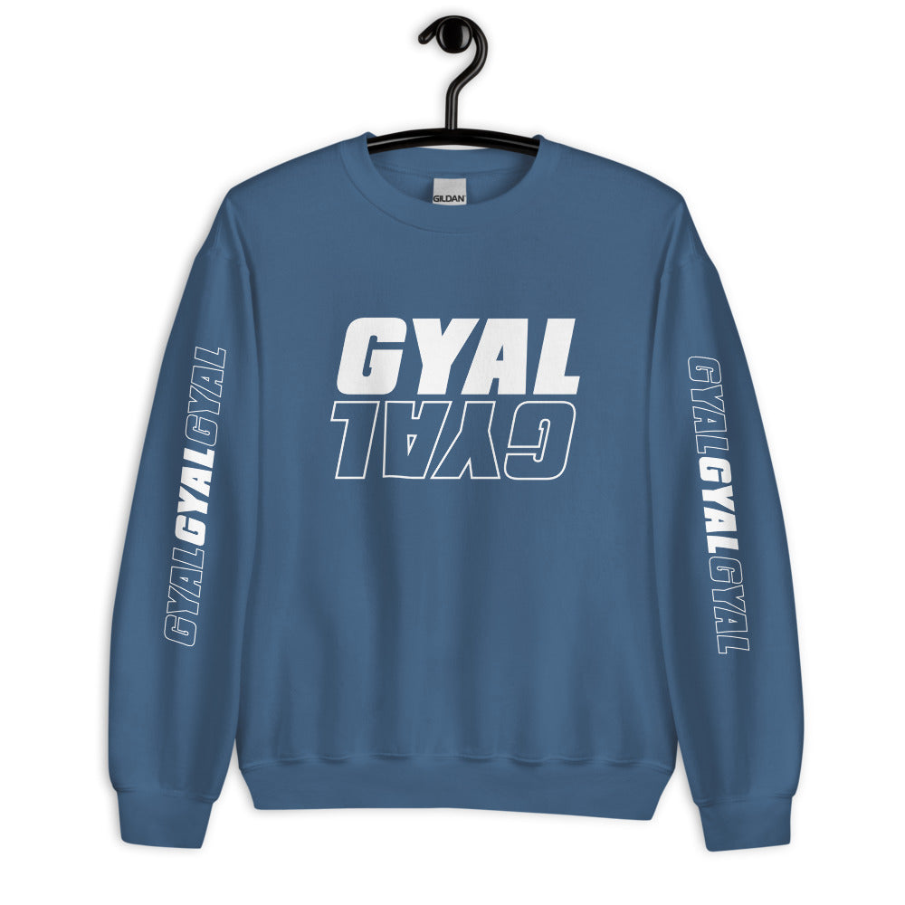 Say It 2x Gyal Minimal Branded Sweatshirt - Colors