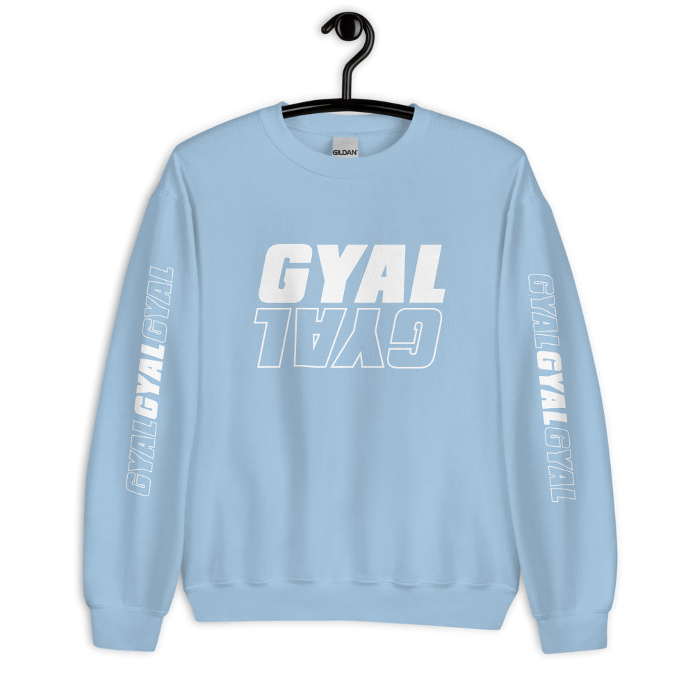 Say It 2x Gyal Minimal Branded Sweatshirt - Colors