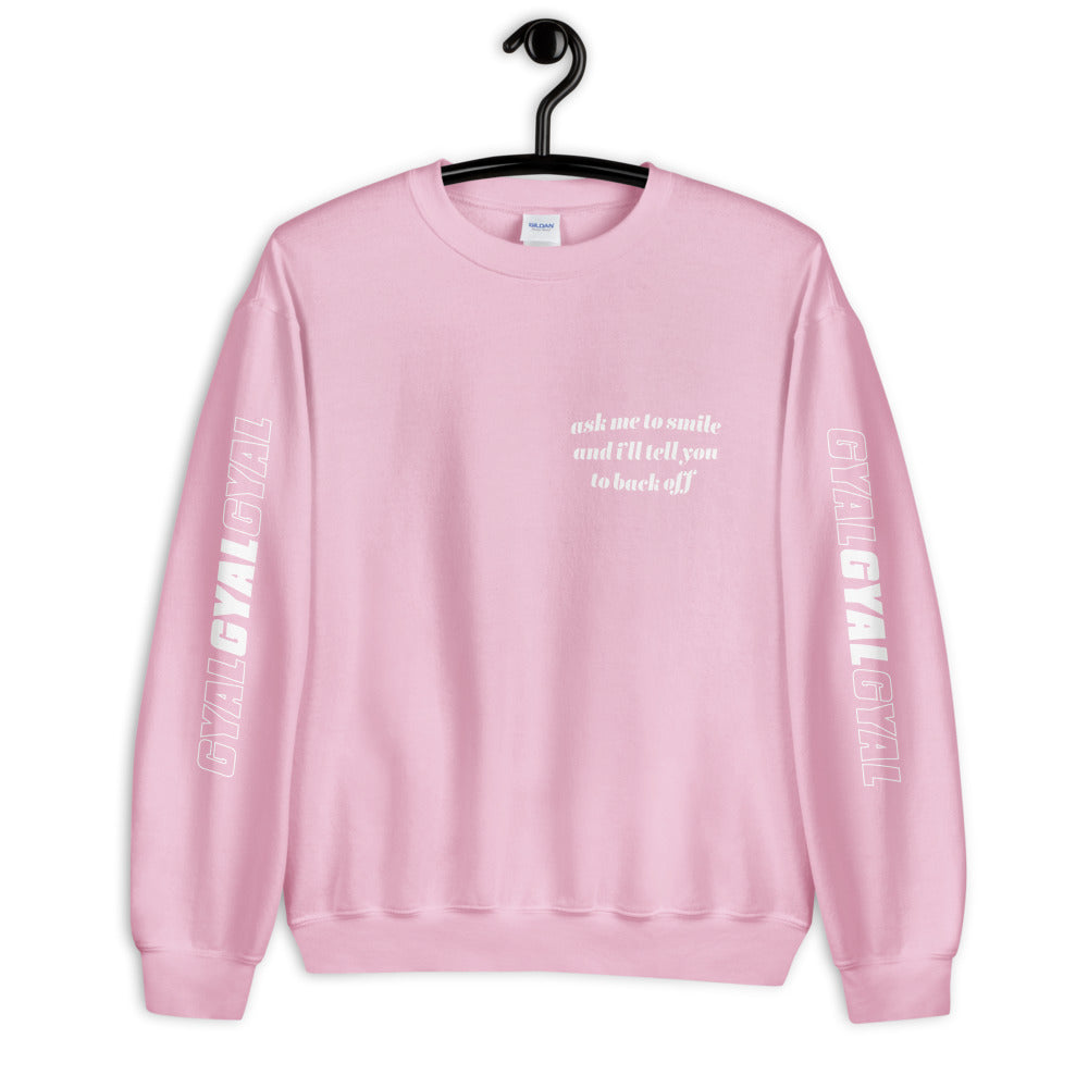 Smile Minimal Branded Sweatshirt - Colors [Clean]