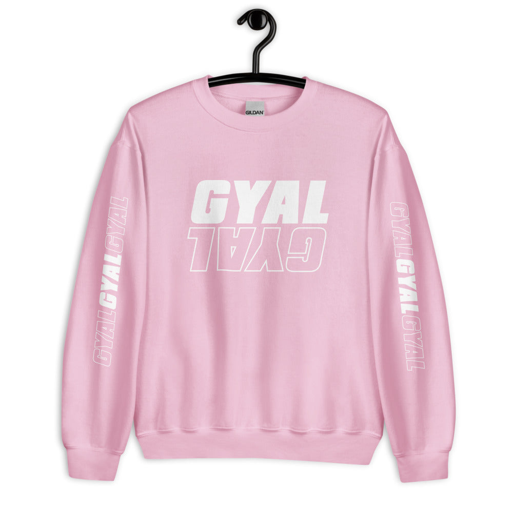 Say It 2x Gyal Minimal Branded Sweatshirt - Colors