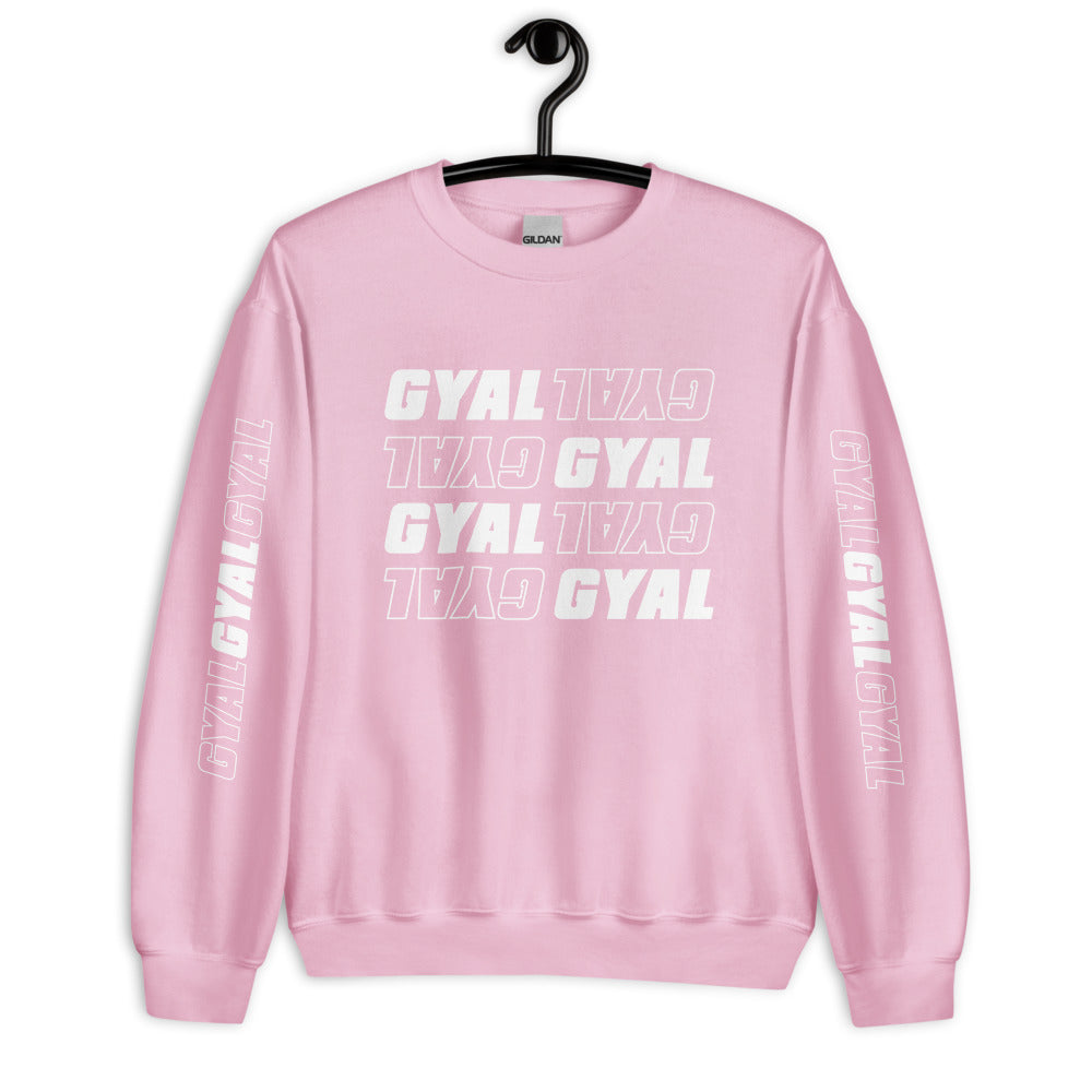 Say It 8x Gyal Minimal Branded Sweatshirt - Colors