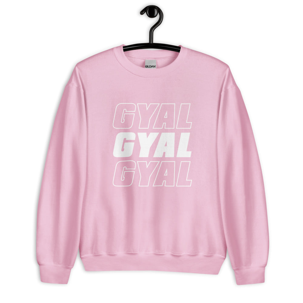 Say It 3x Gyal Minimal Sweatshirt - Colors