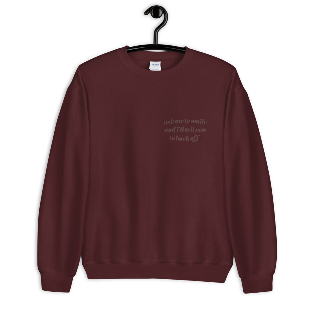 Smile Chromatic Sweatshirt - Colors [Clean]