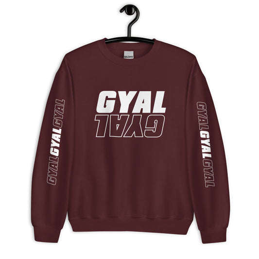 Say It 2x Gyal Minimal Branded Sweatshirt - Colors