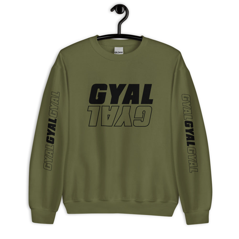 Say It 2x Gyal Minimal Branded Sweatshirt - Colors