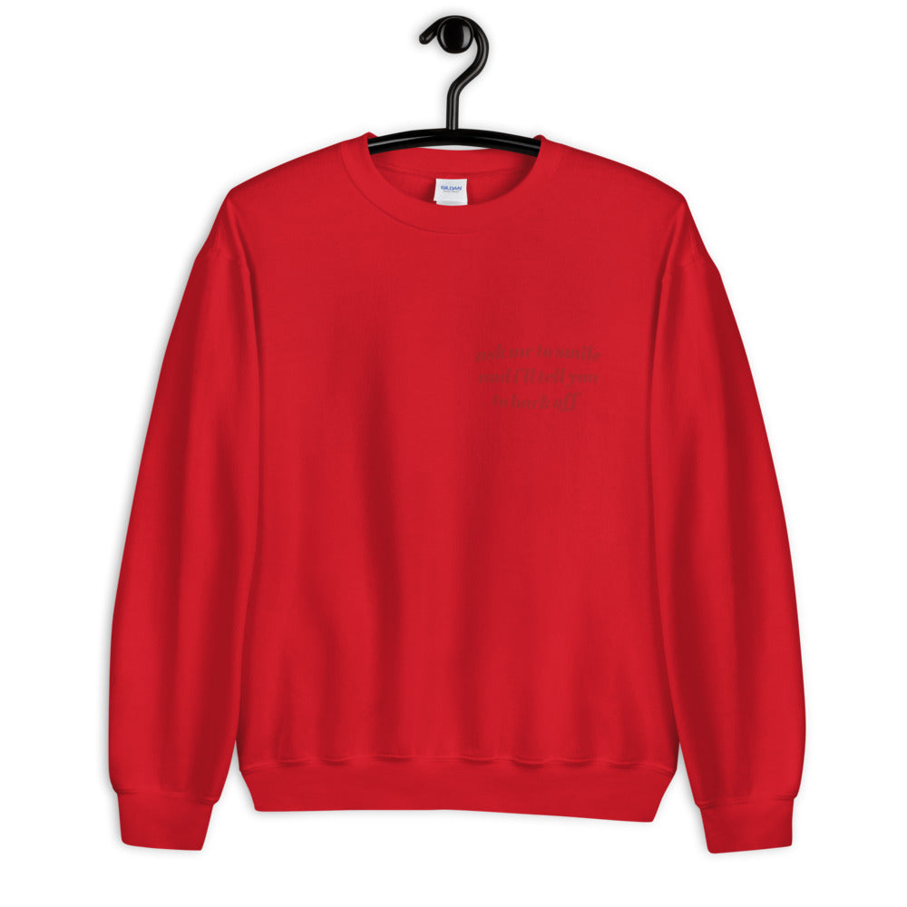 Smile Chromatic Sweatshirt - Colors [Clean]