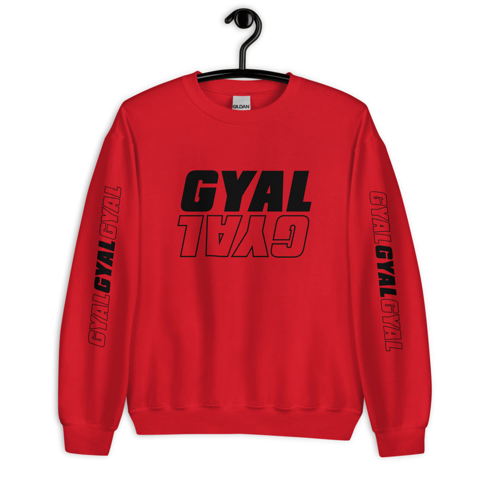 Say It 2x Gyal Minimal Branded Sweatshirt - Colors