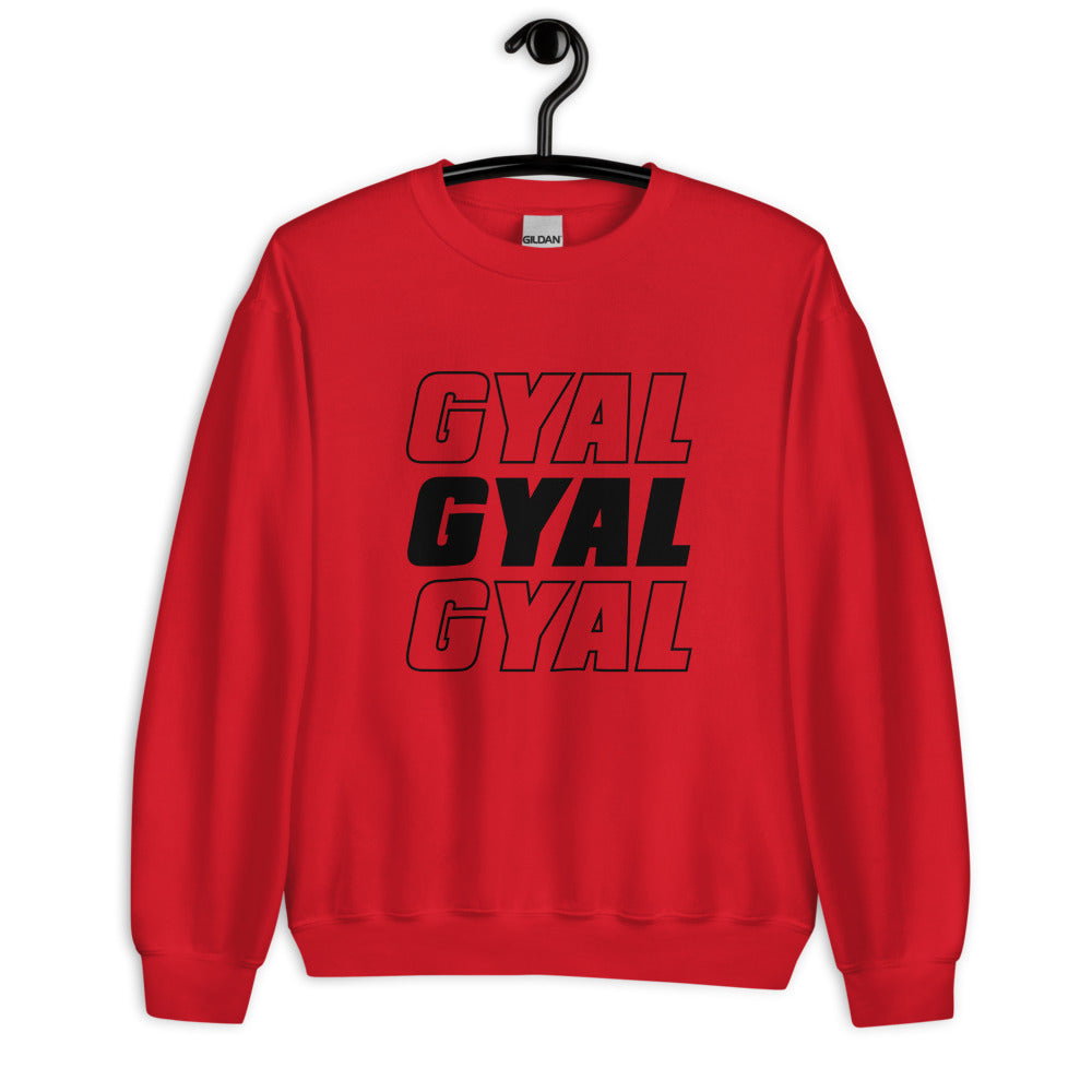 Say It 3x Gyal Minimal Sweatshirt - Colors