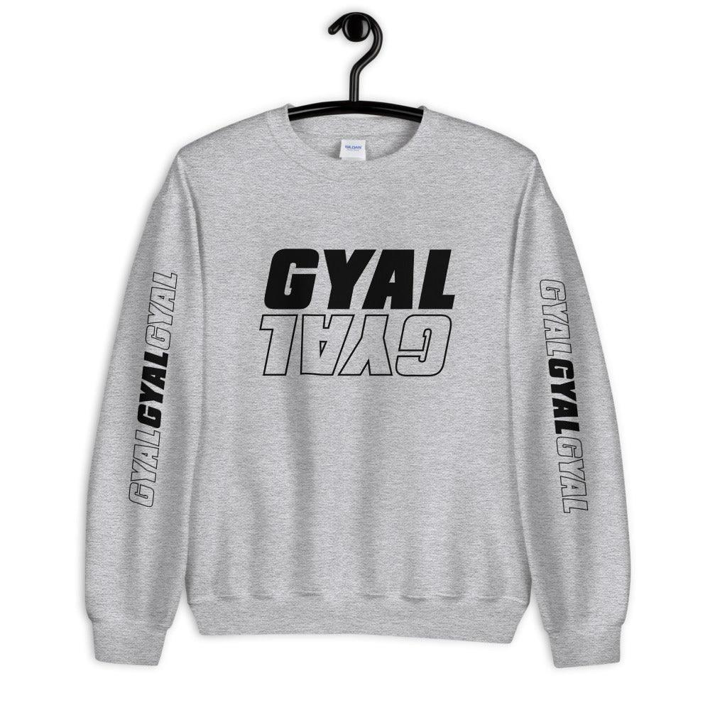 Say It 2x Gyal Minimal Branded Sweatshirt - Basics