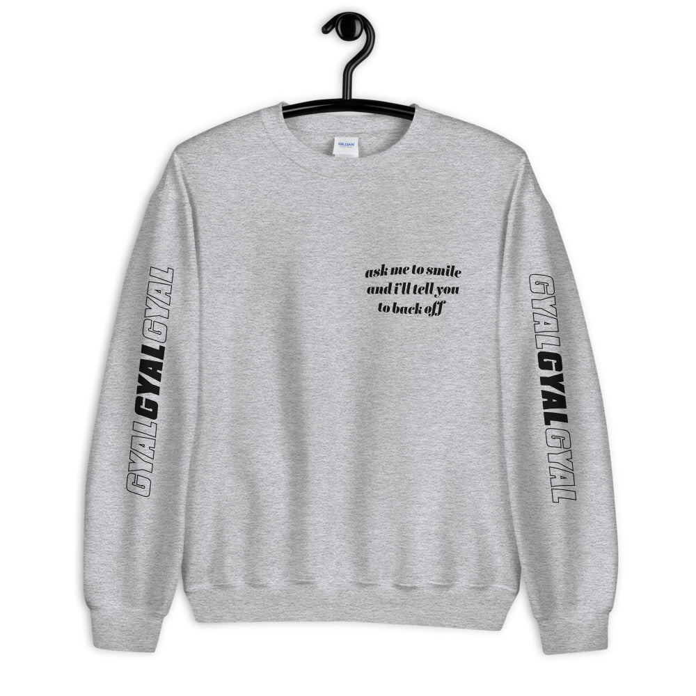 Smile Minimal Branded Sweatshirt - Basics [Clean]