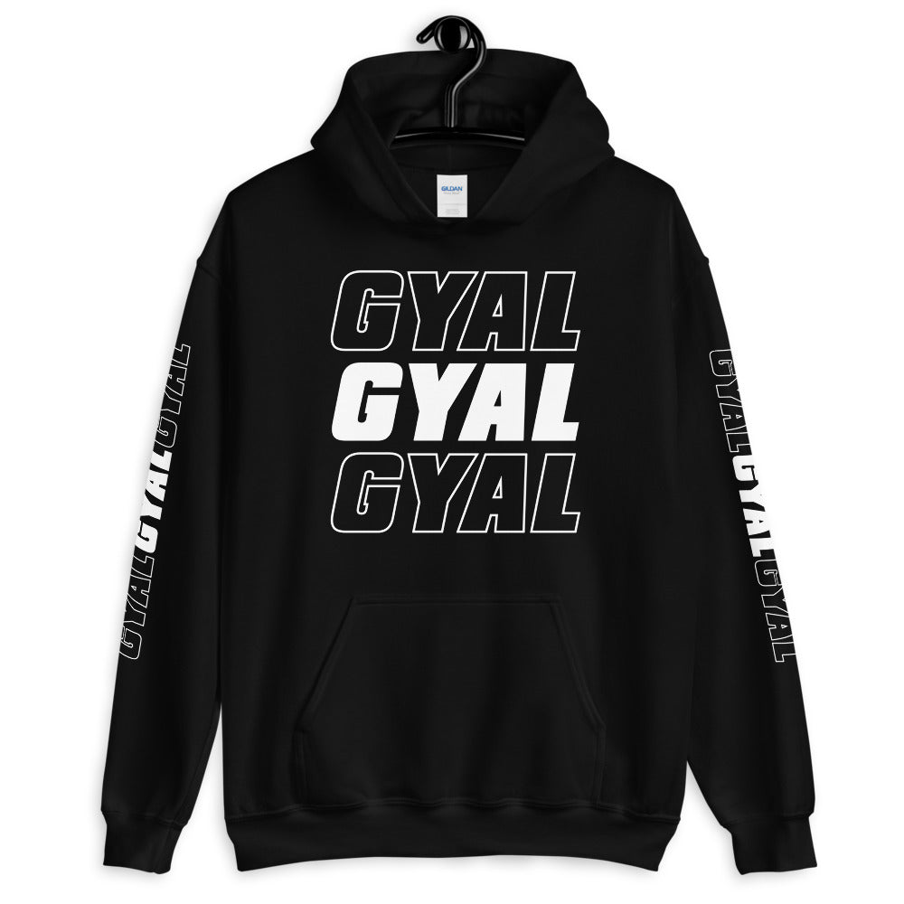 Say It 3x Gyal Minimal Branded Hoodie - Basics