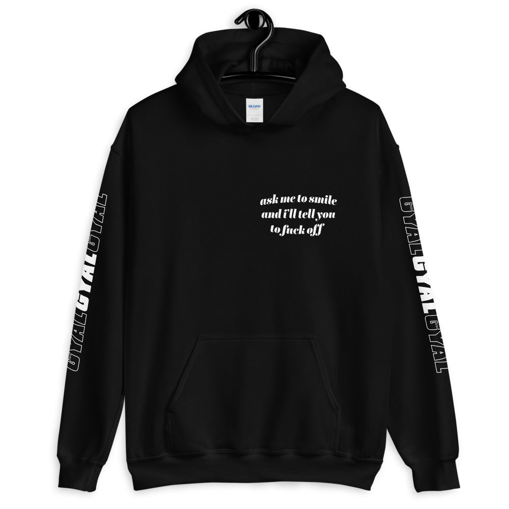 Smile Minimal Branded Hoodie - Basics