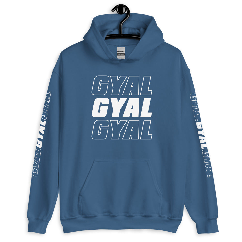 Say It 3x Gyal Minimal Branded Hoodie - Colors