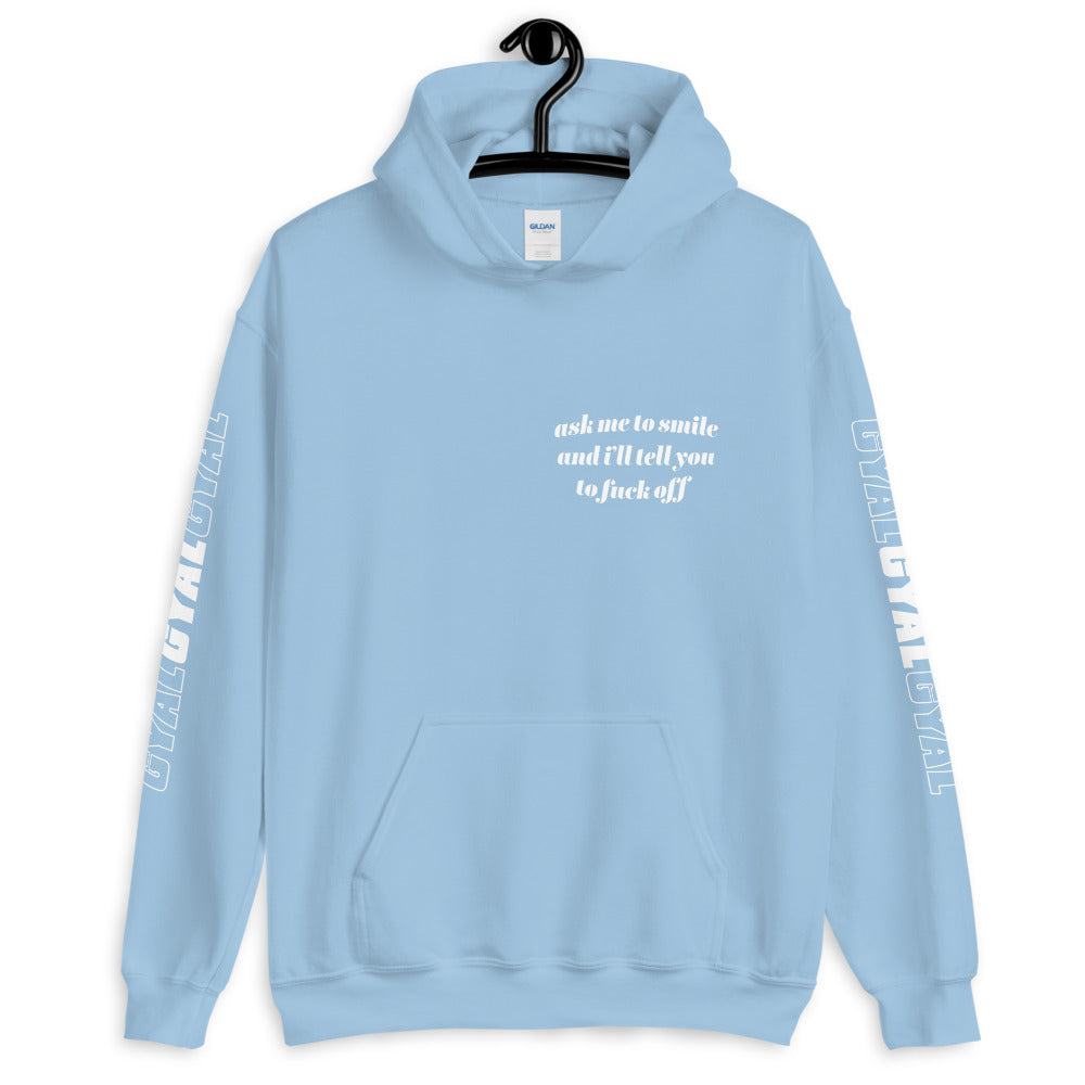 Smile Minimal Branded Hoodie - Colors