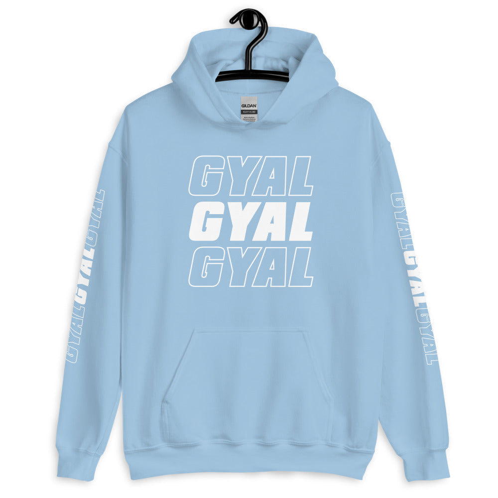 Say It 3x Gyal Minimal Branded Hoodie - Colors