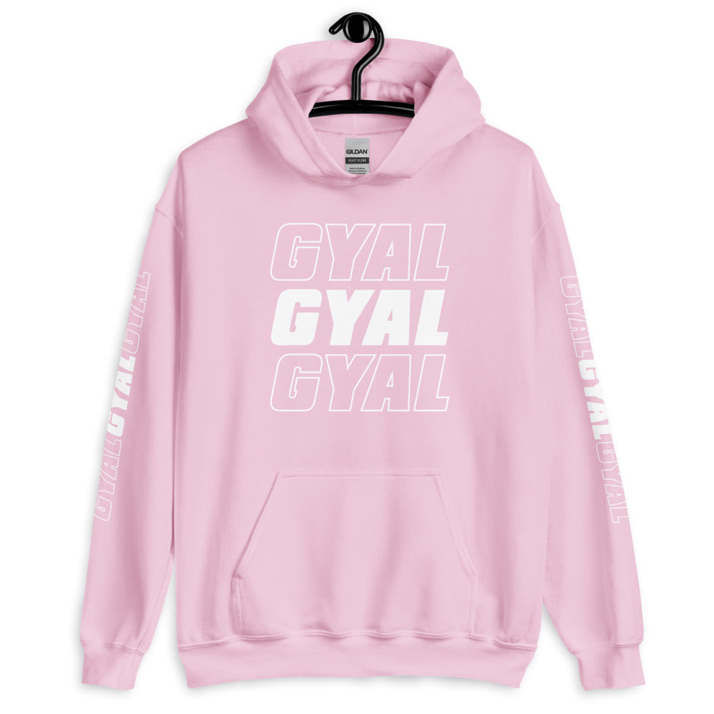 Say It 3x Gyal Minimal Branded Hoodie - Colors