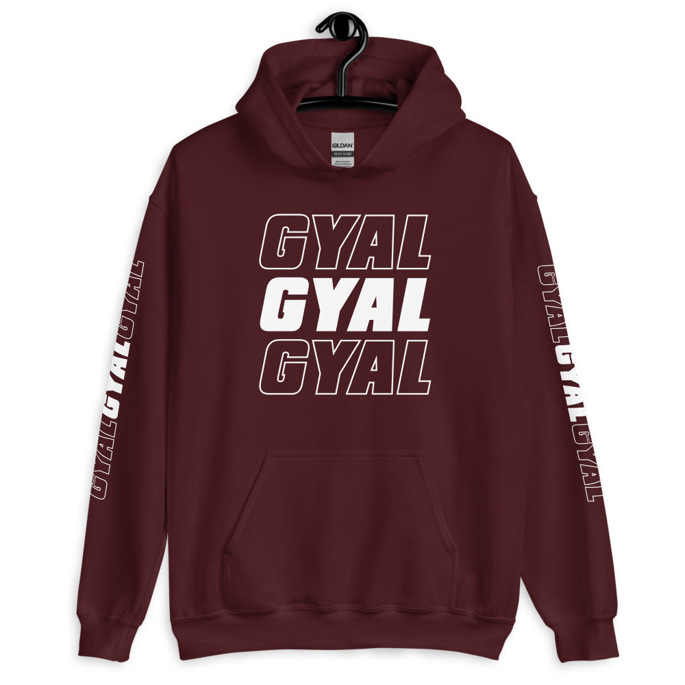 Say It 3x Gyal Minimal Branded Hoodie - Colors