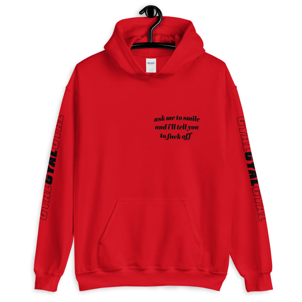 Smile Minimal Branded Hoodie - Colors