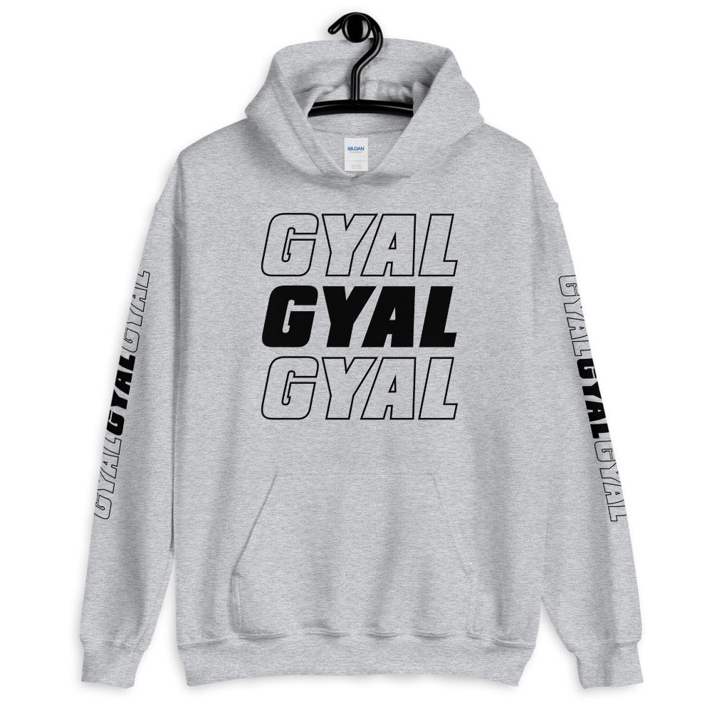 Say It 3x Gyal Minimal Branded Hoodie - Basics