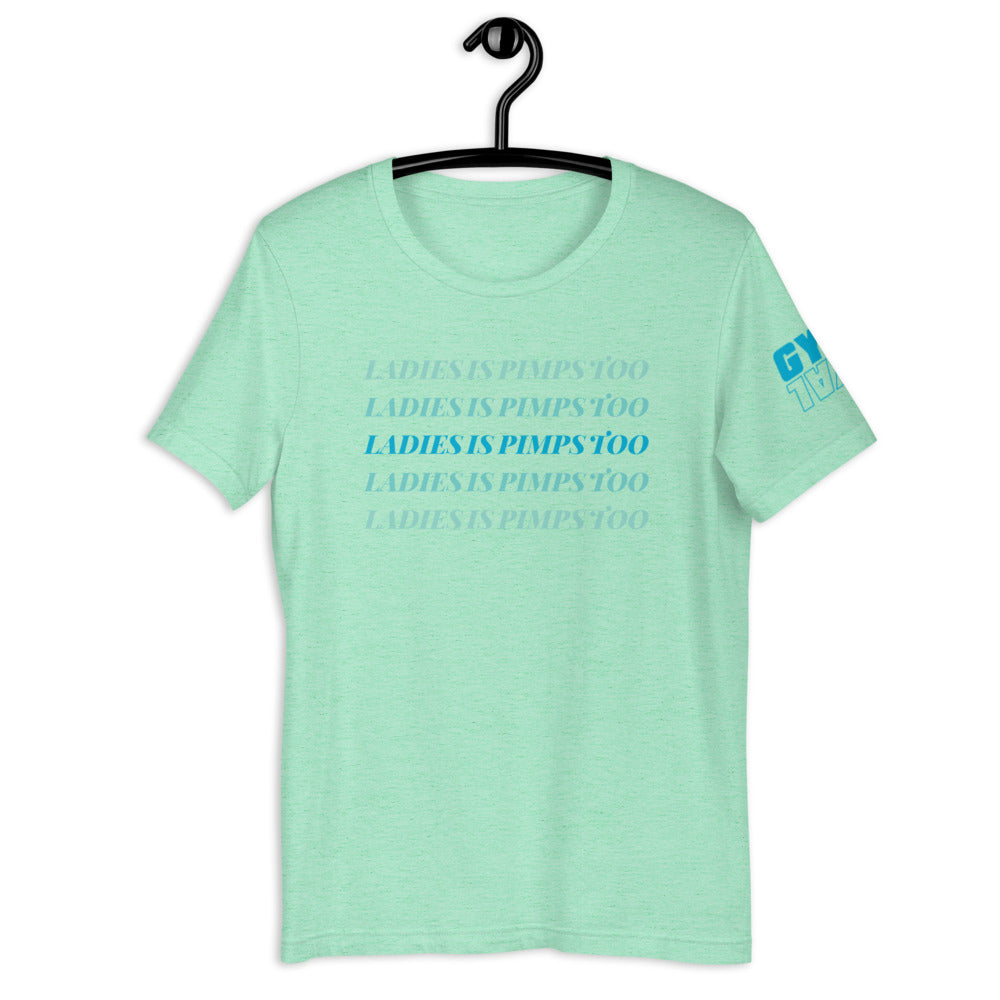 Ladies Is Pimps Too Chromatic Branded Tee - Pastels