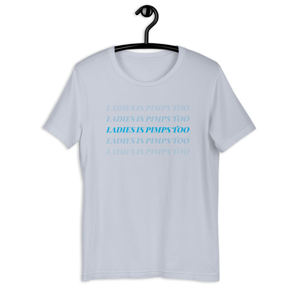 Ladies Is Pimps Too Chromatic Tee - Blues