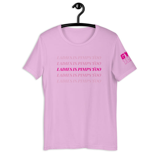 Ladies Is Pimps Too Chromatic Branded Tee - Pastels