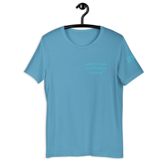 Smile Chromatic Branded Tee - Blues