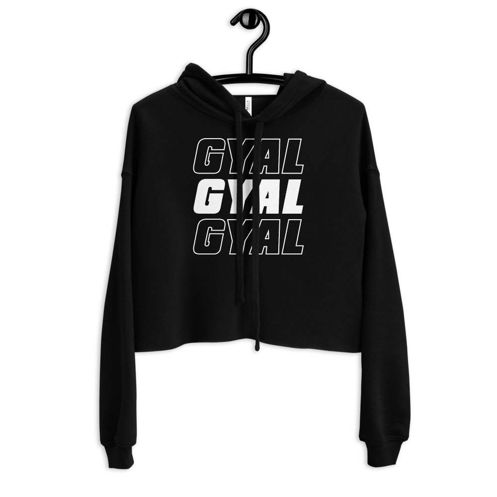 Say It 3x Gyal Crop Hoodie - Basics