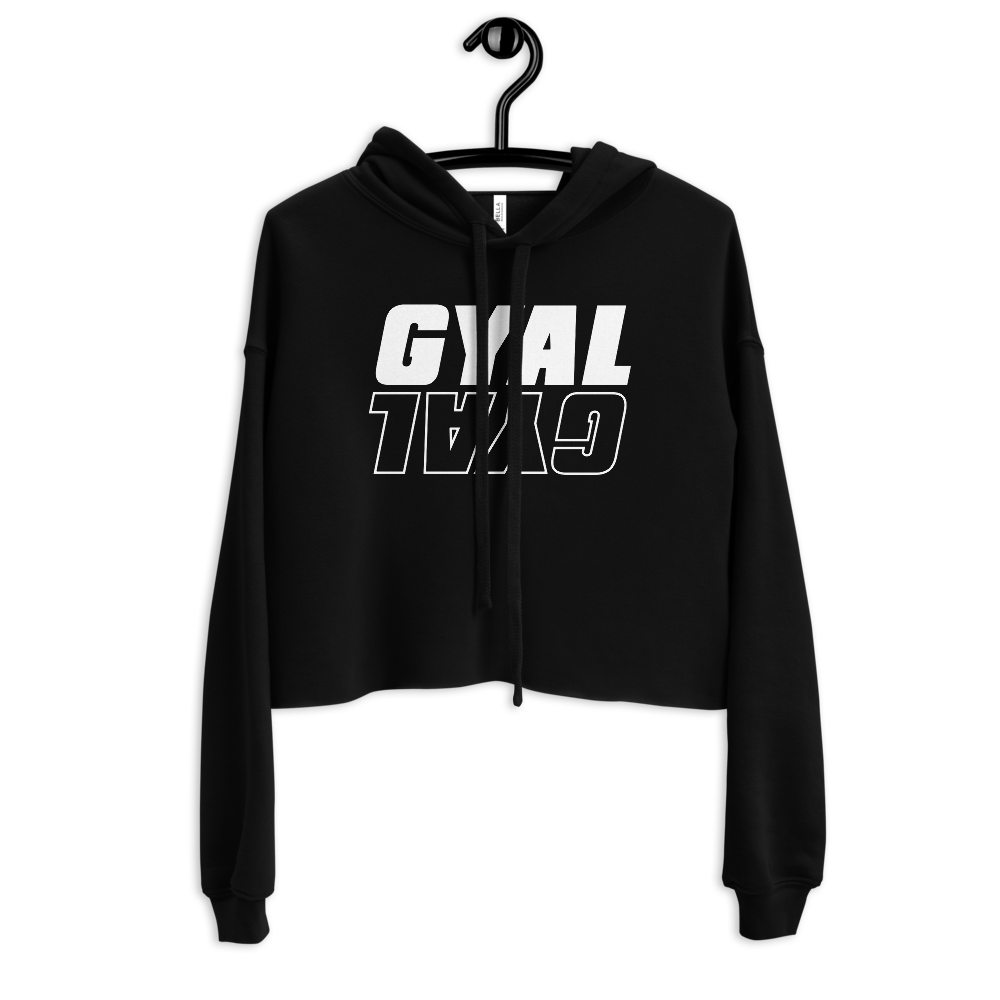 Say It 2x Gyal Crop Hoodie - Basics