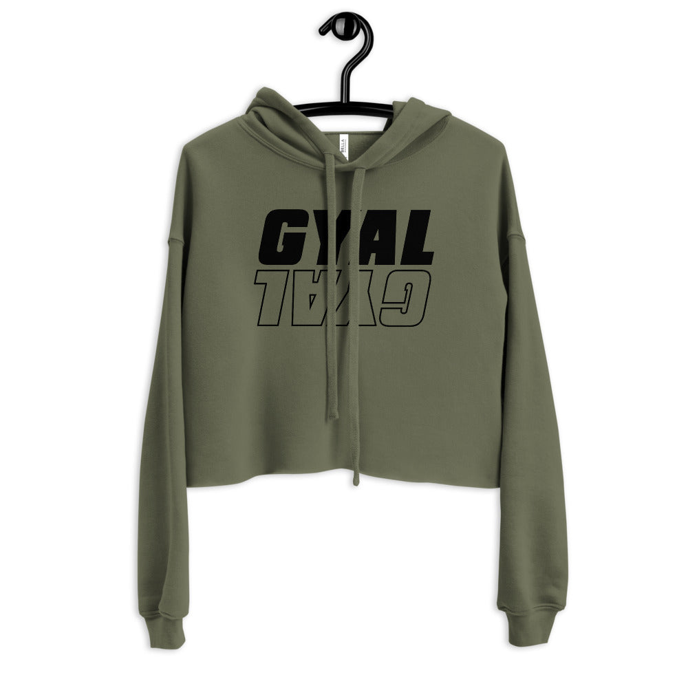 Say It 2x Gyal Crop Hoodie - Basics