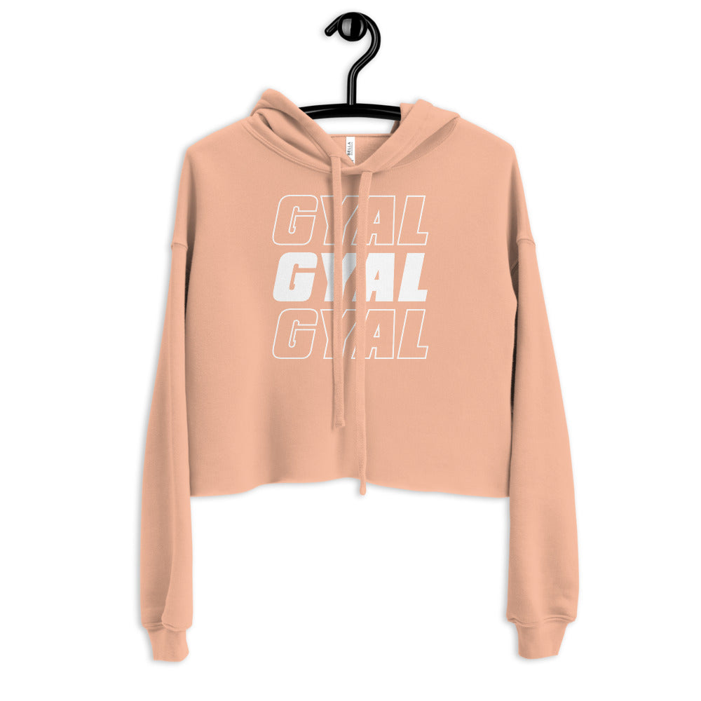 Say It 3x Gyal Crop Hoodie - Basics